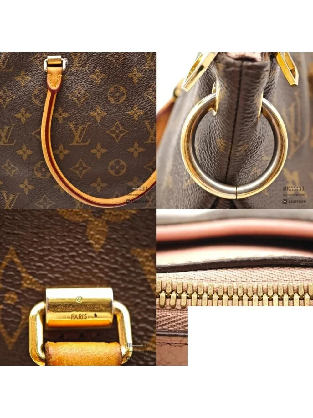Louis Vuitton Pallas Monogram Canvas Shoulder Bag